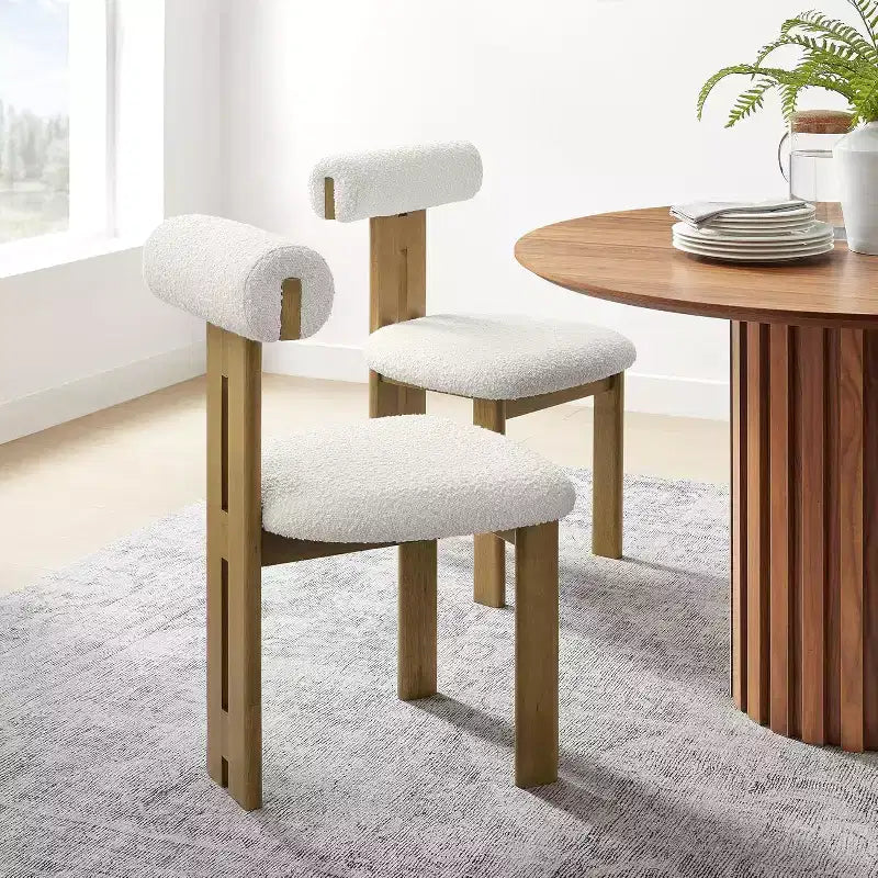 Faux Sheepskin Accent Chair Plush Upholstered Lounge Chair for Living Room Bedroom, Cream Beige Gray Optional Colors