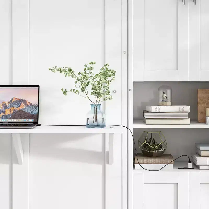 GDFStudio Ken Space-Saving Design Murphy Bed with Folding Wall Bed