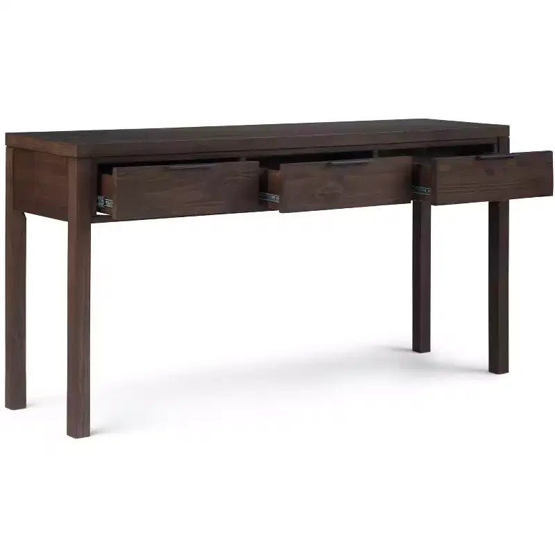 Fabian 60 inch Wide Solid Wood Contemporary Console Table