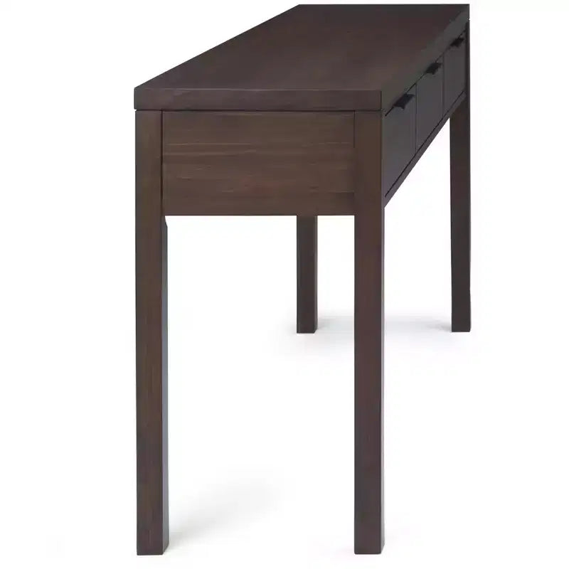 Fabian 60 inch Wide Solid Wood Contemporary Console Table