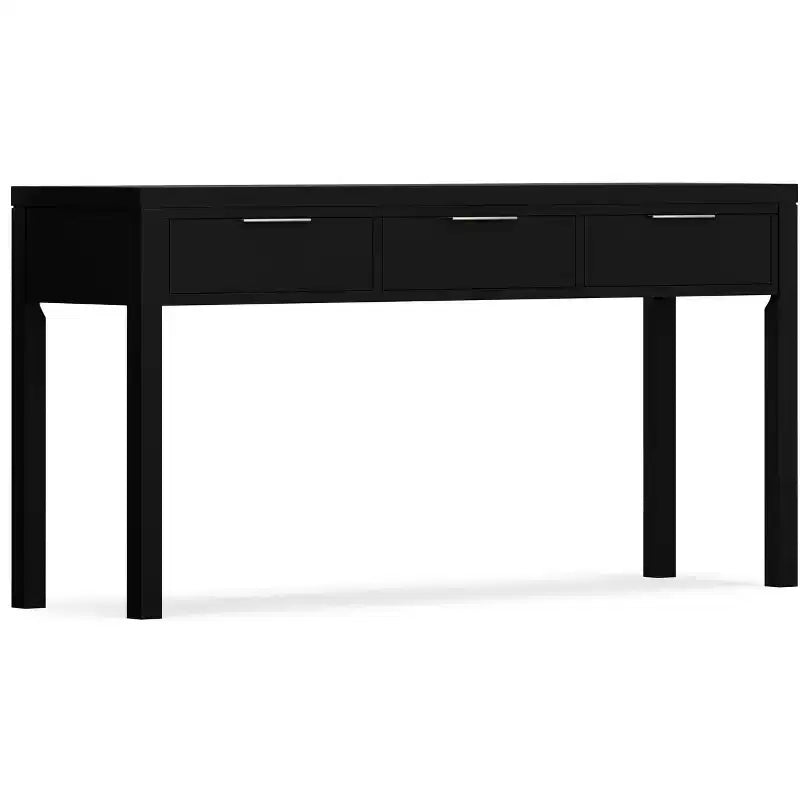 Fabian 60 inch Wide Solid Wood Contemporary Console Table