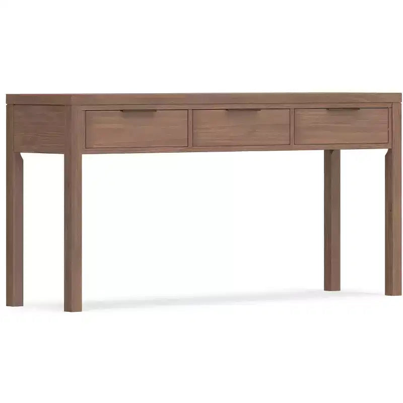 Fabian 60 inch Wide Solid Wood Contemporary Console Table