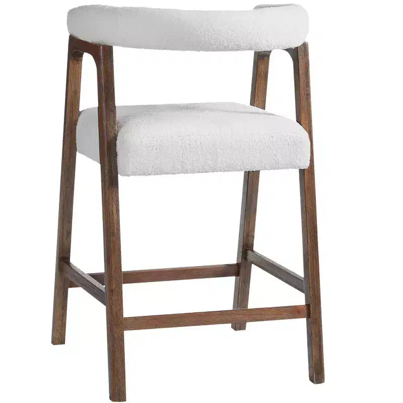 26'' Seat Height Bar Stools with Back, Set of 2 Counter Stools for Kitchen Island Dining Room Home Bar - ModernLuxe