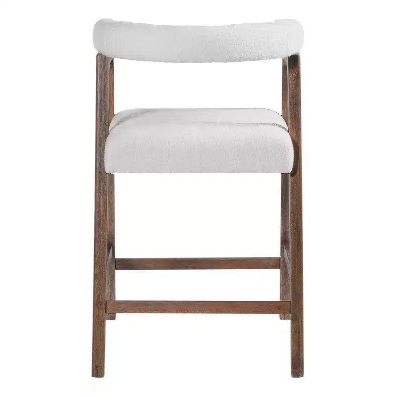 26'' Seat Height Bar Stools with Back, Set of 2 Counter Stools for Kitchen Island Dining Room Home Bar - ModernLuxe