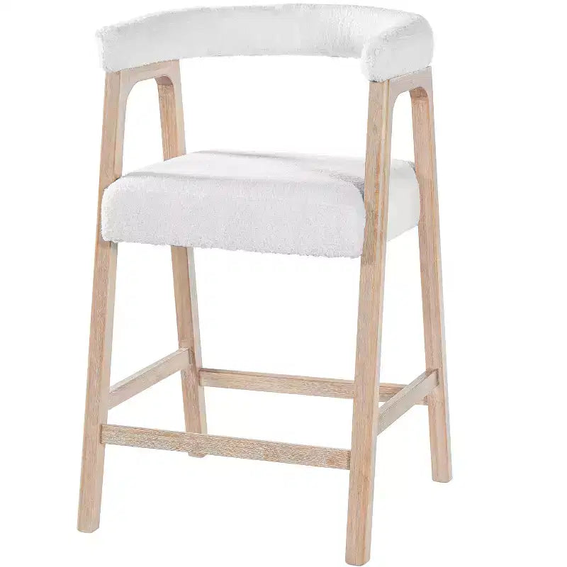 26'' Seat Height Bar Stools with Back, Set of 2 Counter Stools for Kitchen Island Dining Room Home Bar - ModernLuxe