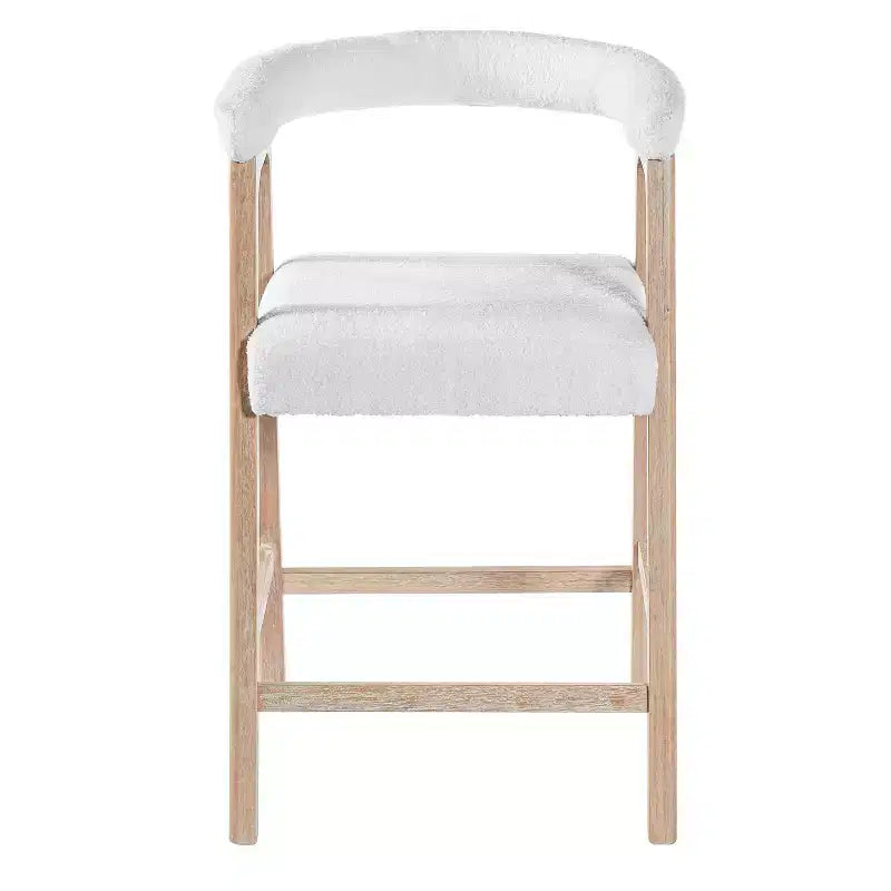 26'' Seat Height Bar Stools with Back, Set of 2 Counter Stools for Kitchen Island Dining Room Home Bar - ModernLuxe