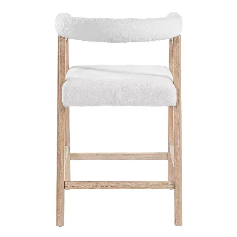 26'' Seat Height Bar Stools with Back, Set of 2 Counter Stools for Kitchen Island Dining Room Home Bar - ModernLuxe