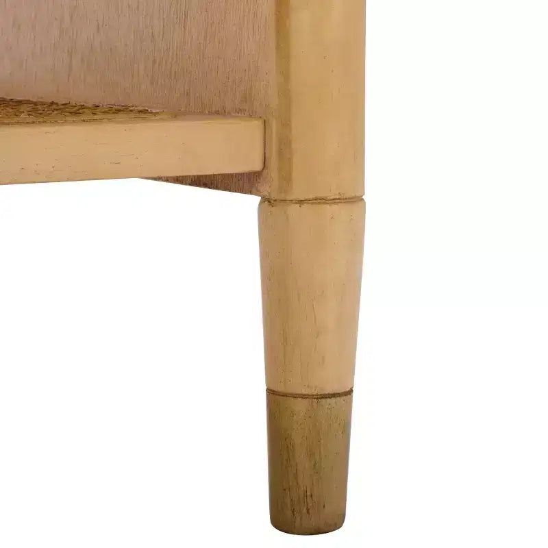 Mahan 1 Shelf 1 Drawer Nighstand - NST6609 - Natural - Safavieh