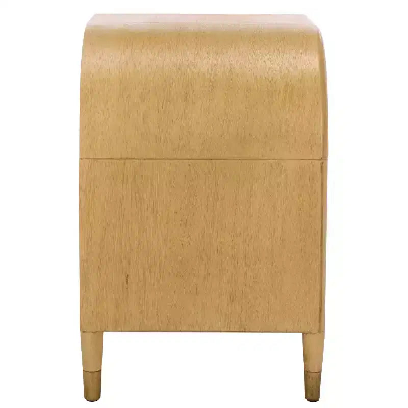 Mahan 1 Shelf 1 Drawer Nighstand - NST6609 - Natural - Safavieh
