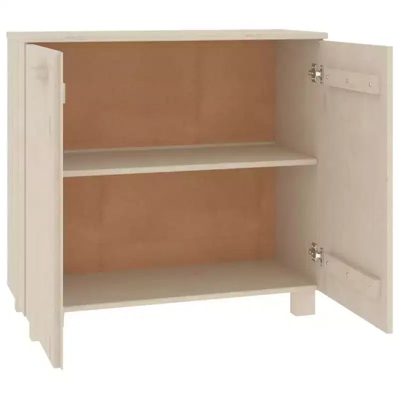 Rustic Solid Wood Sideboard with Loads of Storage and a Stylish Look