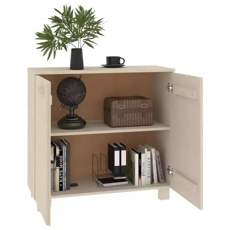 Rustic Solid Wood Sideboard with Loads of Storage and a Stylish Look