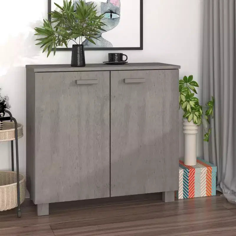 Rustic Solid Wood Sideboard with Loads of Storage and a Stylish Look
