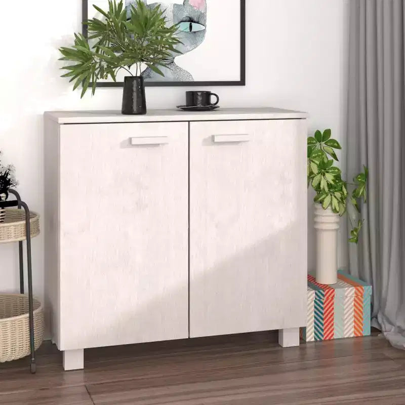 Rustic Solid Wood Sideboard with Loads of Storage and a Stylish Look