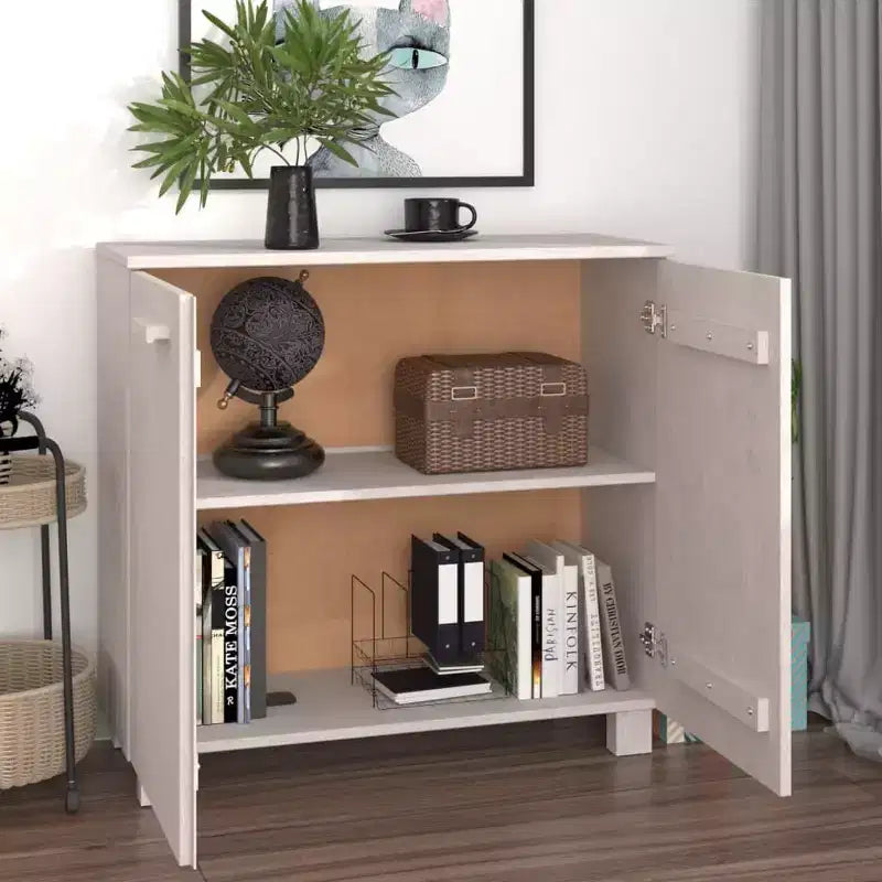 Rustic Solid Wood Sideboard with Loads of Storage and a Stylish Look