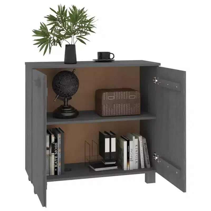 Rustic Solid Wood Sideboard with Loads of Storage and a Stylish Look
