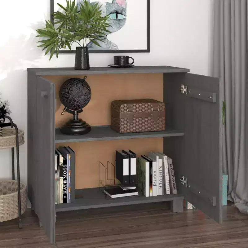 Rustic Solid Wood Sideboard with Loads of Storage and a Stylish Look