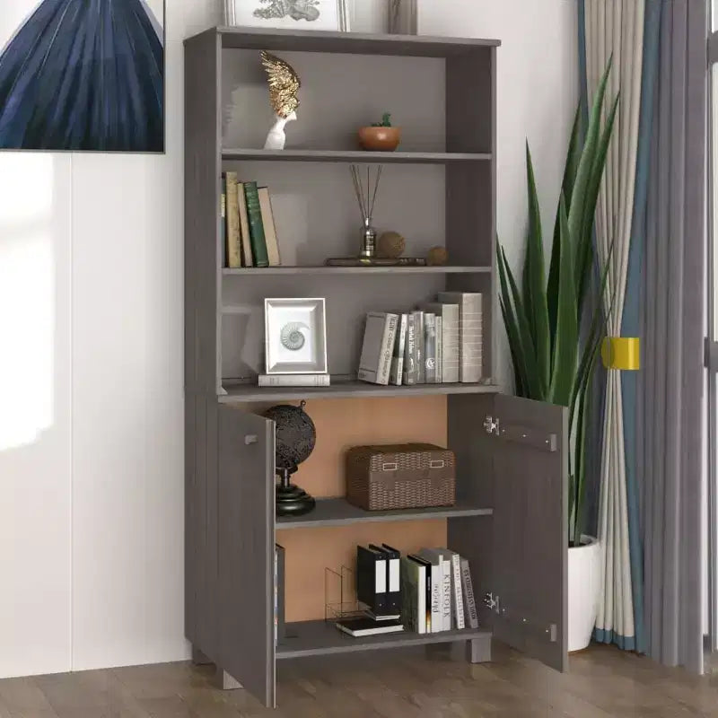 vidaXL Highboard HAMAR Solid Wood Pine