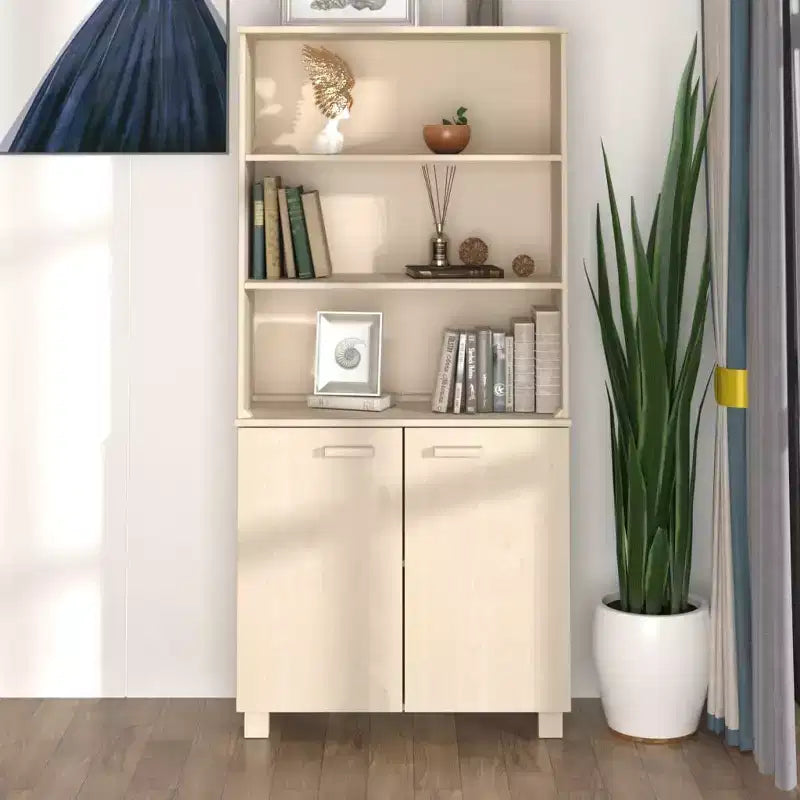 vidaXL Highboard HAMAR Solid Wood Pine