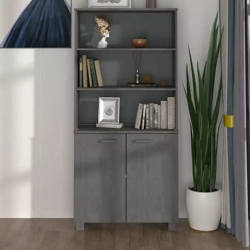 vidaXL Highboard HAMAR Solid Wood Pine