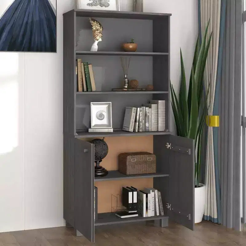 vidaXL Highboard HAMAR Solid Wood Pine